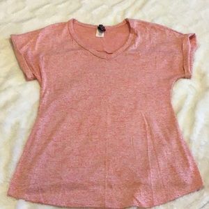 Pink maternity top Large